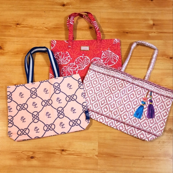 Estee Lauder Tote Bags (Set Of 3) NWOT - Picture 11 of 11